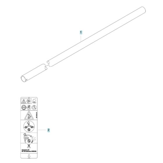 Tube for Husqvarna 520iRX