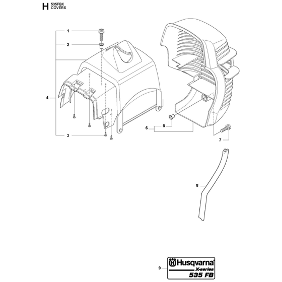 Cover Assembly for 535FBX