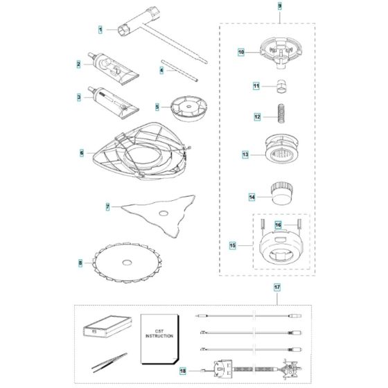 Husqvarna 535iFR BT Accessories