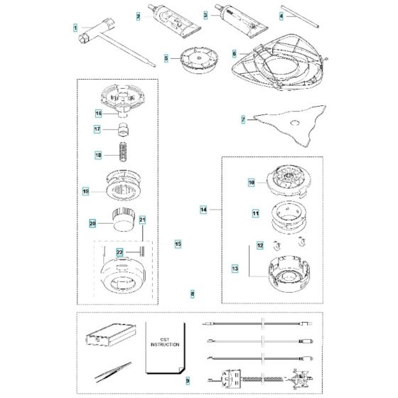Husqvarna 535iRXT Accessories