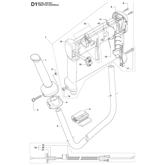 Throttle Controls for 535RXT