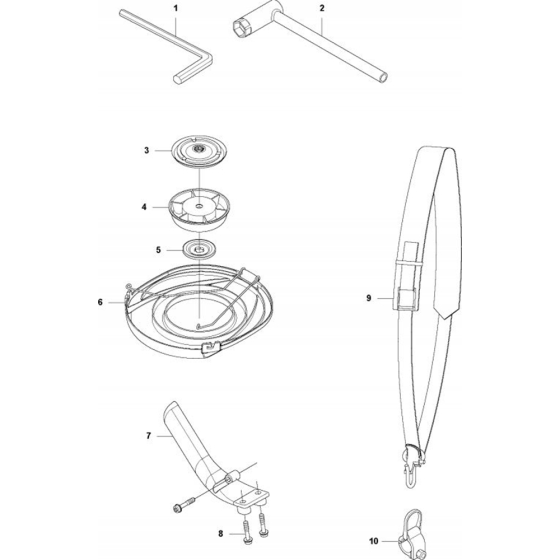 Husqvarna 536 LiLX Attachments
