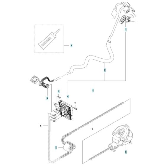 Electrical for Husqvarna 536LiR