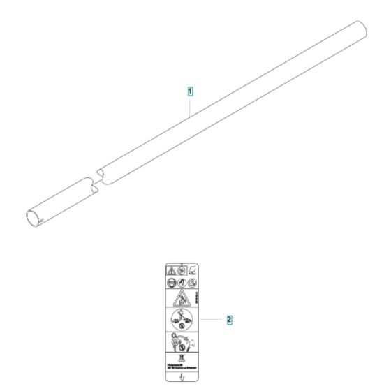 Tube for Husqvarna 536LiRX