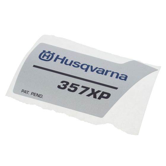 Decal for Husqvarna 357 XP Chainsaw - OEM No. 537 32 48-01