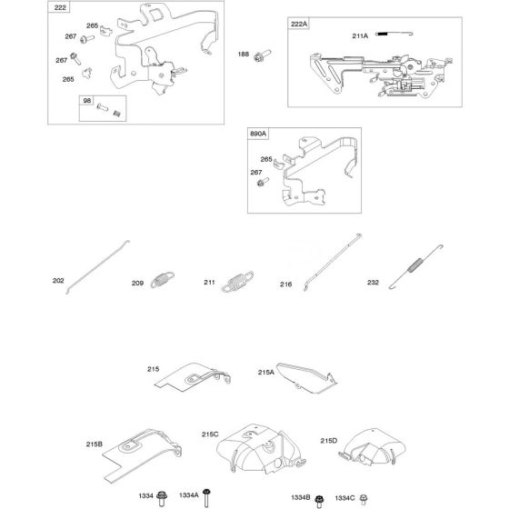 Control Assembly for Briggs & Stratton