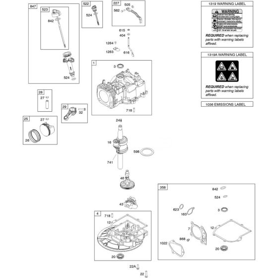 Camshaft & Crankshaft Assembly