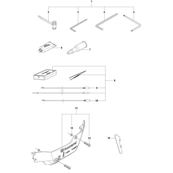 Husqvarna 550XP Mark II Accessories