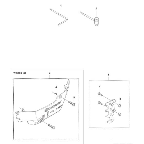 Accessories for Husqvarna 562XP Mark II Chainsaw L&S Engineers