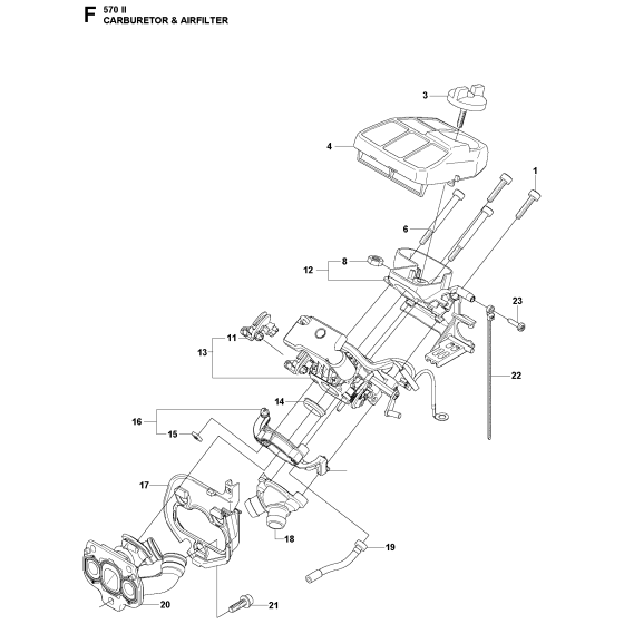 Carburetor & Air Filter Assembly