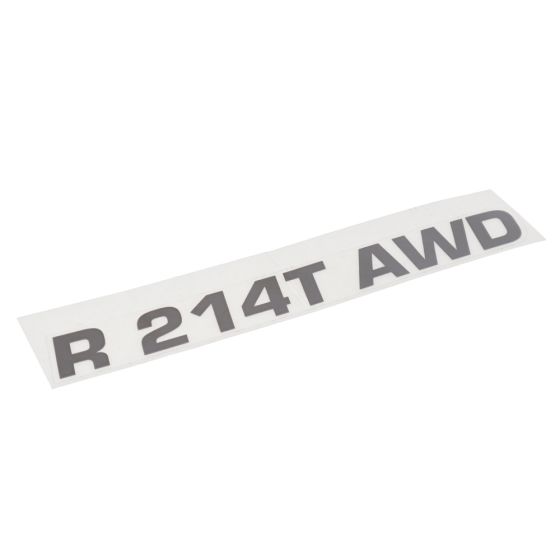 Decal for Husqvarna R214T AWD Ride On Mowers - OEM No. 578 36 45-15