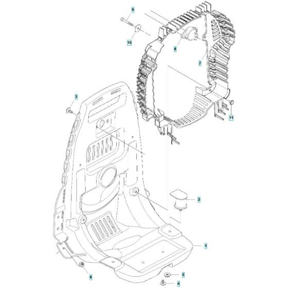 Frame Assembly for Husqvarna