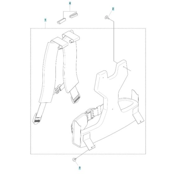 Harness Assembly for Husqvarna