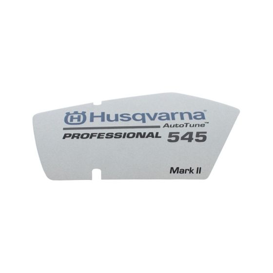 Label (Starter Housing) for Husqvarna 545 Chainsaws - 590 61 34 03