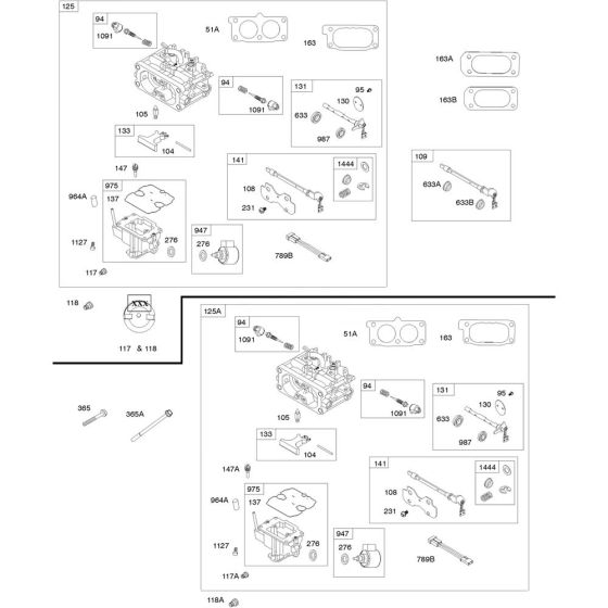 Solenoid Carburettor Assembly
