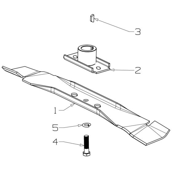 Blade Assembly for Masport 625AL