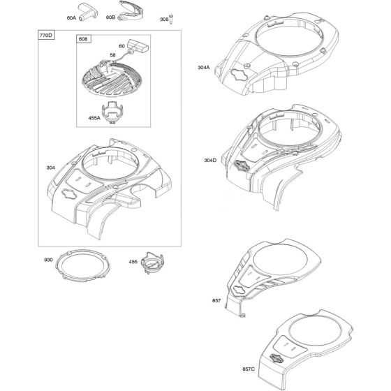 Blower Housing Assembly