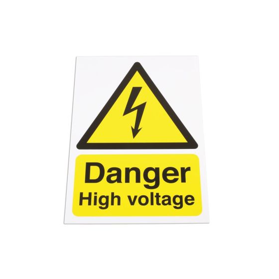 Danger High Voltage Sign