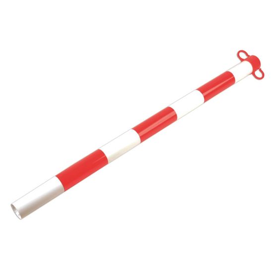 Chain Support Post with Cap (Red/White)