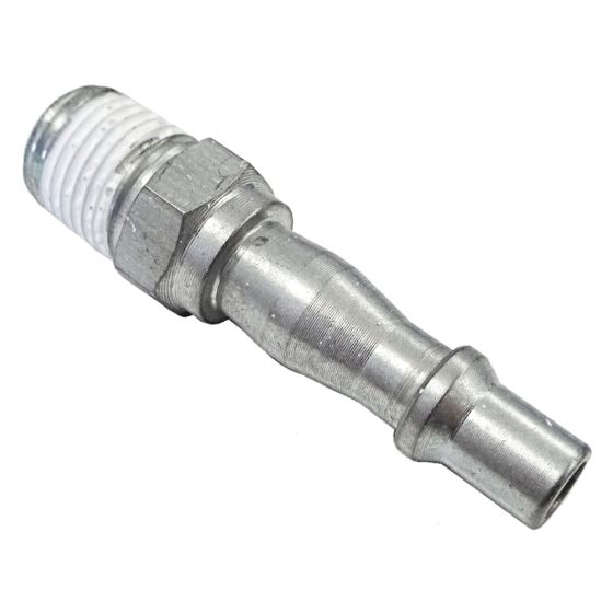 Male Adaptor Tapered Threaded Steel 1/4" BSP for Air Line Systems