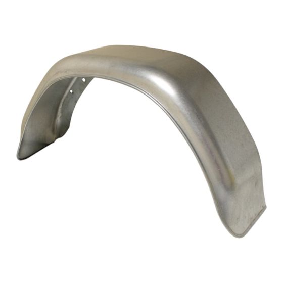 675mm x 200mm Metal Trailer Mud Wing (Unfinished)