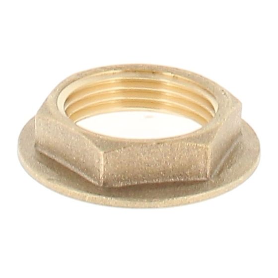 BSPP Female Flanged Backnut 1" Brass for Diesel & Fuel Equipment