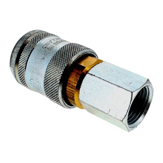 Coupling 1/2" BSP Female Taper for Industrial Applications