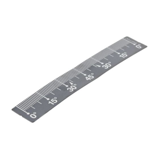 Bevel Scale Label for Makita LS1013 Compound Mitre Saw - OEM No. 816771-7