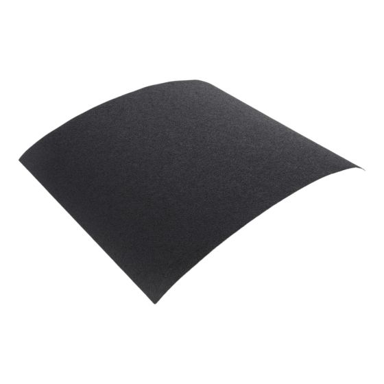 Emery Sheets, 230 x 280mm (9" x 11") P80 Grit - Sold Individually