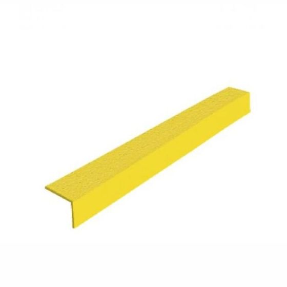 High Visability Pre-formed Anti-Slip Step Edge fix with glue or screws