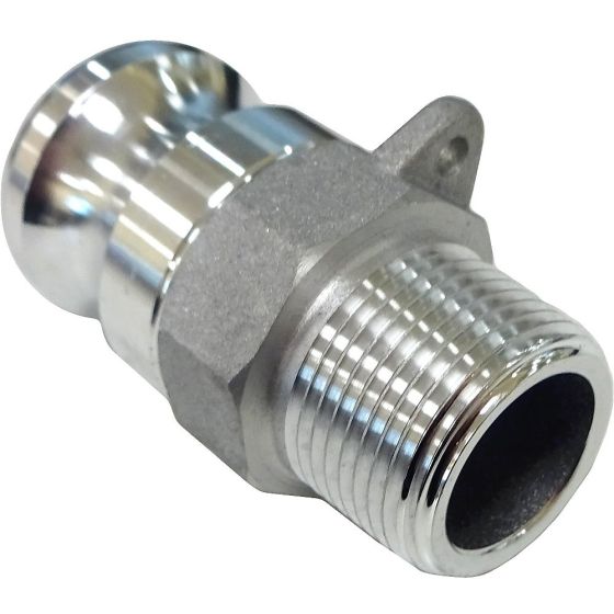 3/4" Male/Male BSP Camlock Plug