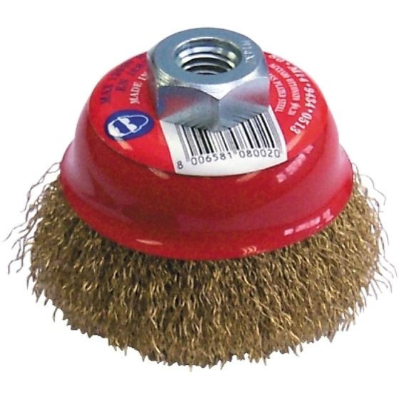 Cupbrush Wire Crimp Dia: 125mm Hole: M14