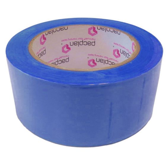 Blue Lane Marking Tape - Self Adhesive - Size: 50mm x 33m 