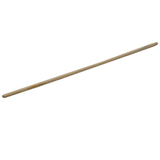 Heavy Duty Wooden Broom Handle - Length: 5 ft,  Diameter: 1.1/8"