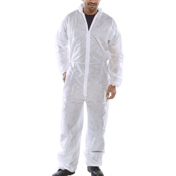 White Disposable Boiler-suit