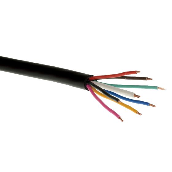 8 Core Trailer Cable For Caravans and Trailers (50 Metre)