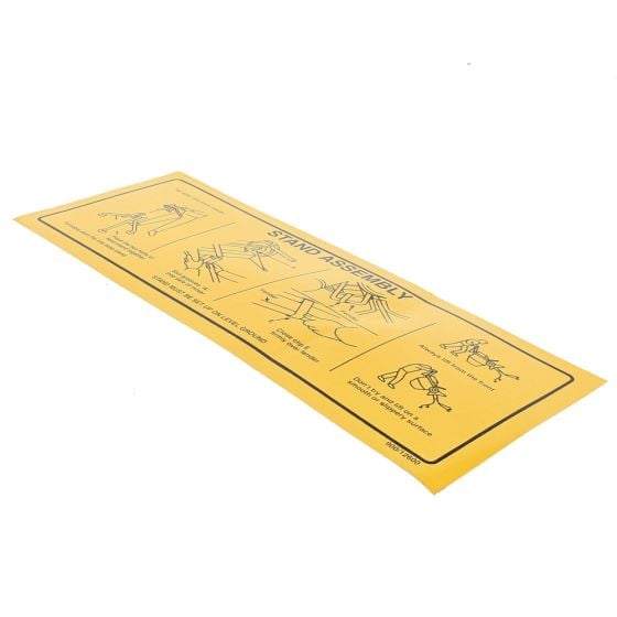 Label for Belle Minimix 140/150 (Pre 1999) Cement Mixers - 900/12600