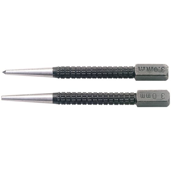Nailset & Centre Punch Set 3mm for Workshop Tasks