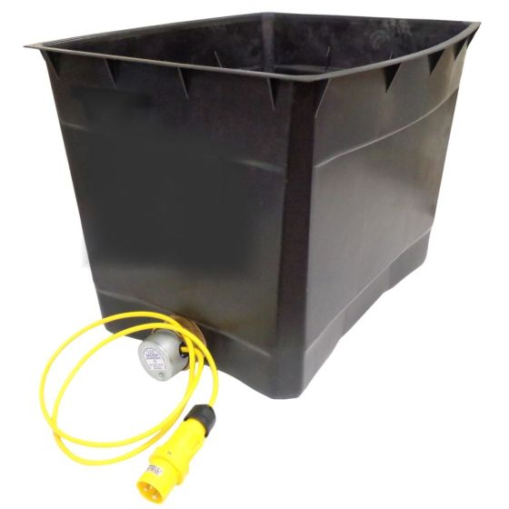 110v Plastic Concrete Curing Tank - 750mm x 600mm x 450mm 
