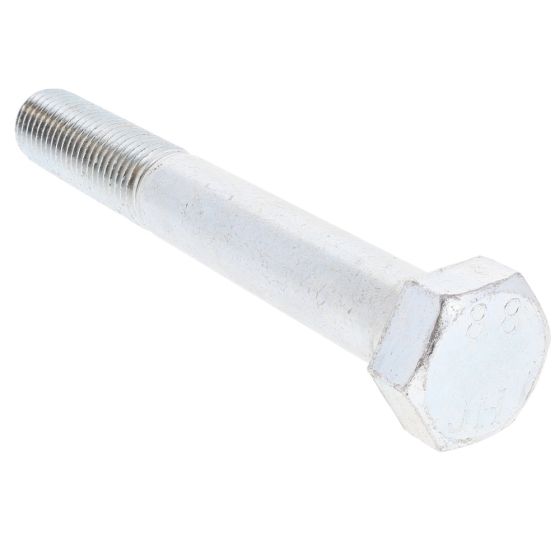High Tensile Bolt, Grade 8.8 Zinc (& Clear), Size: M24 x 120 - Pack of 5