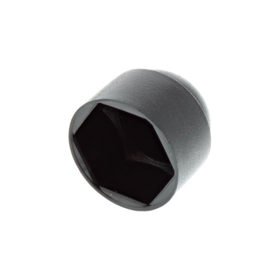 Nut Cap M12 (Black) - Pack of 50