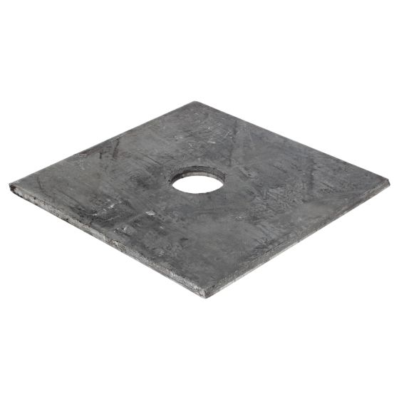 Square Plate Washer M16 (Hole) Size: 3" Thickness: 3mm - Each