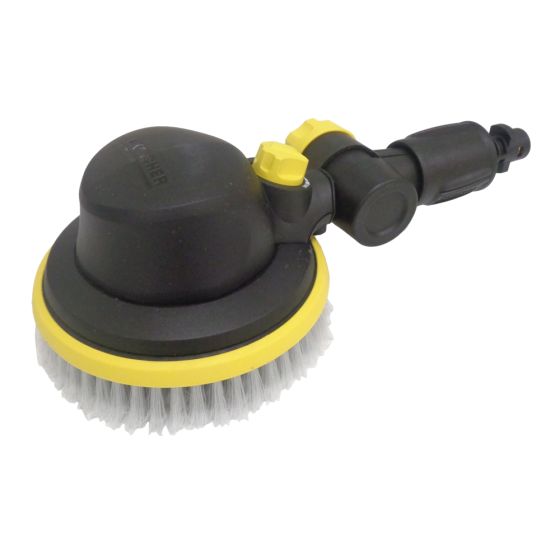 Rotary Wash Brush with Adjustable Head Joint for Karcher Pressure Washer - OEM No. 2.644-286.0