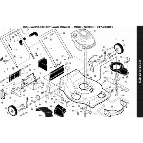 Husqvarna 917.375810 Parts