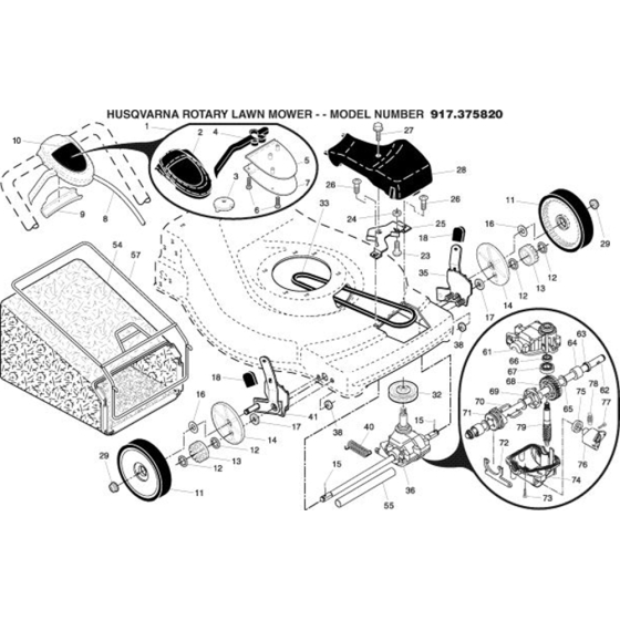 Husqvarna 917.375820 Parts