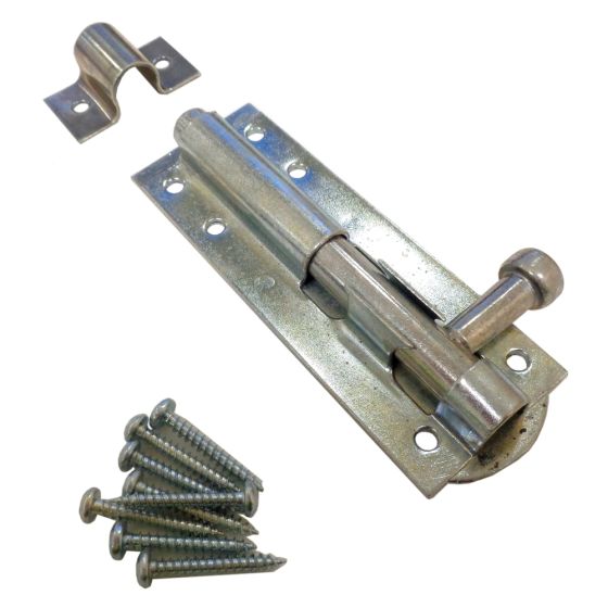 150mm / 6" Enclosed Tower Bolt, Zinc Plated