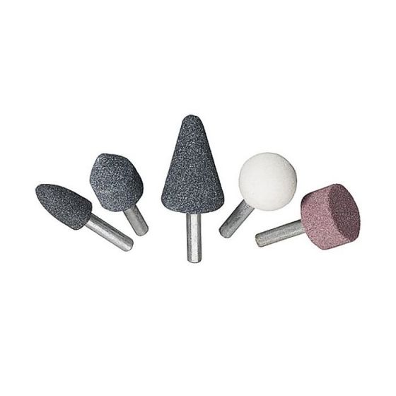 Stone Grinding Point Set 5 Piece for Metalwork - Silverline