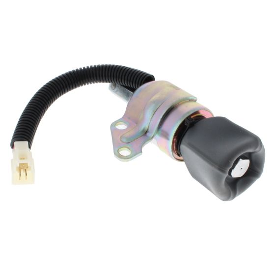 Stop Solenoid Fits Bobcat 418, E08 Mini Excavator, Replaces OEM No. 7000782