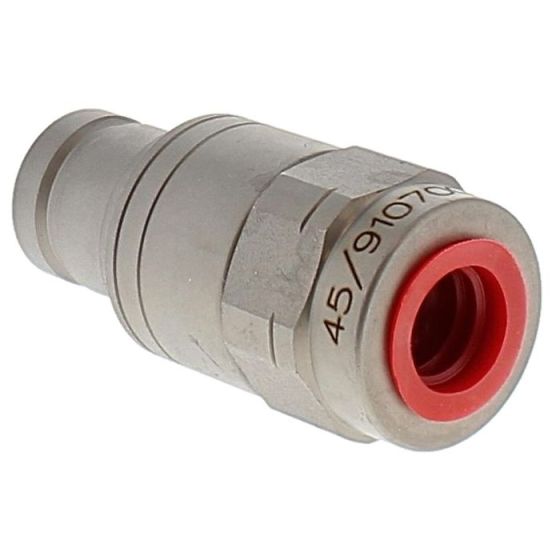 Hydraulic Coupling 3/8" BSP Male for JCB 520 LE Telehandlers - 45/910700