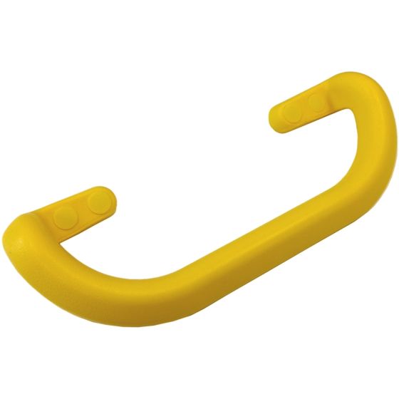 296mm Yellow Steel Braced Polyurethane Multipurpose Grab Handle